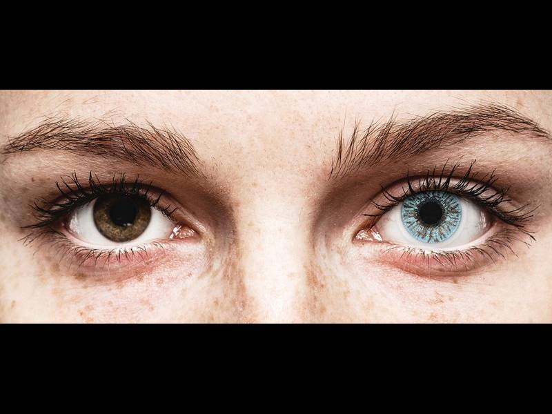 Kék FreshLook Colors kontaktlencse - dioptria nélkül (2 db lencse)