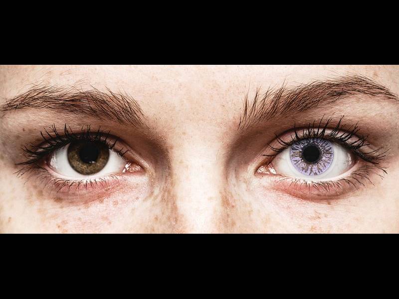 Ibolyaszínű Freshlook Colors kontaktlencse - dioptria nélkül (2 db lencse)