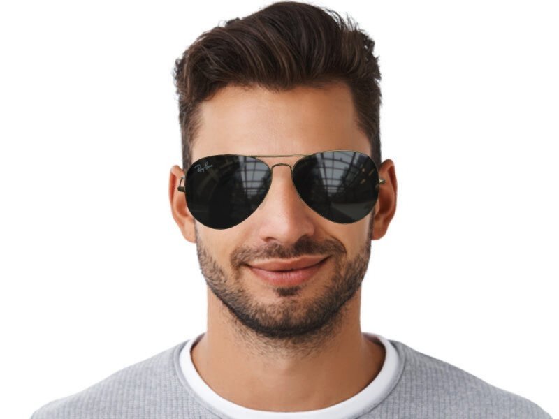 Napszemüveg Ray-Ban Original Aviator RB3025 - 001/58 POL 